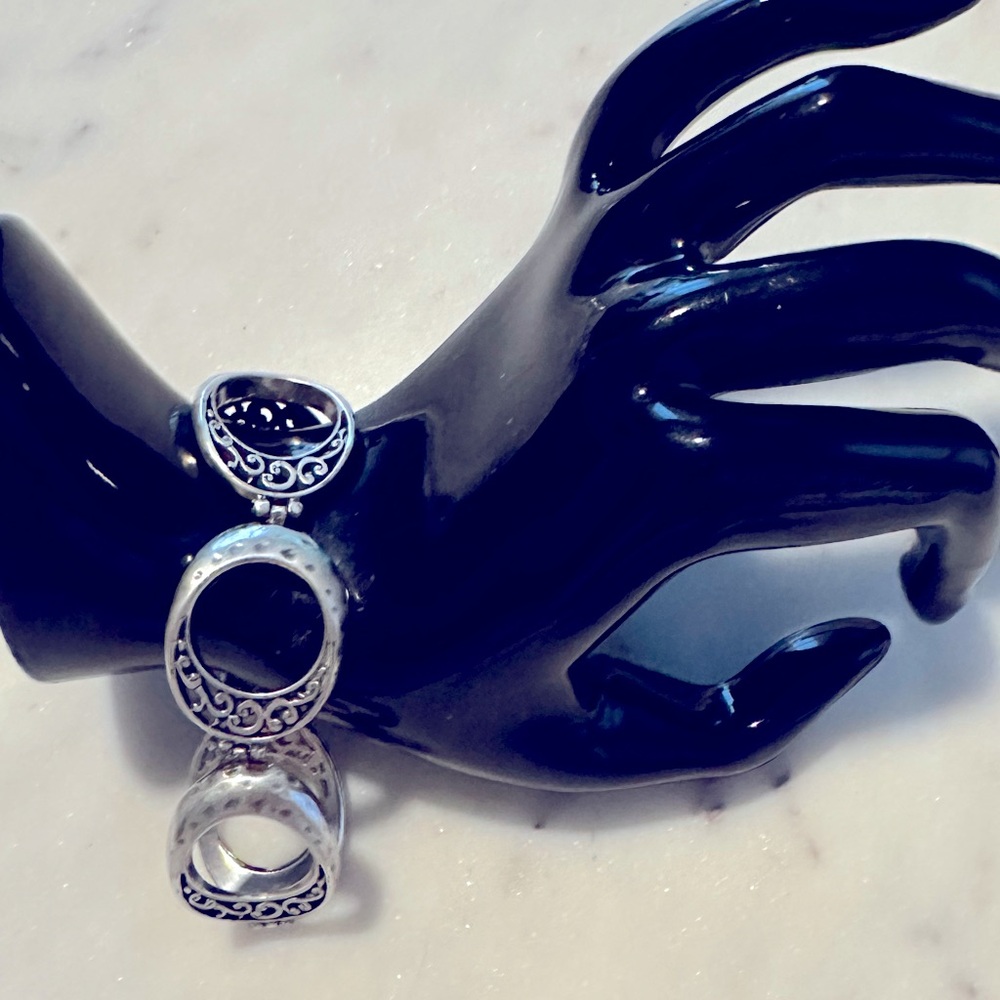 Brighton Scrolled Heavy Link Bracelet